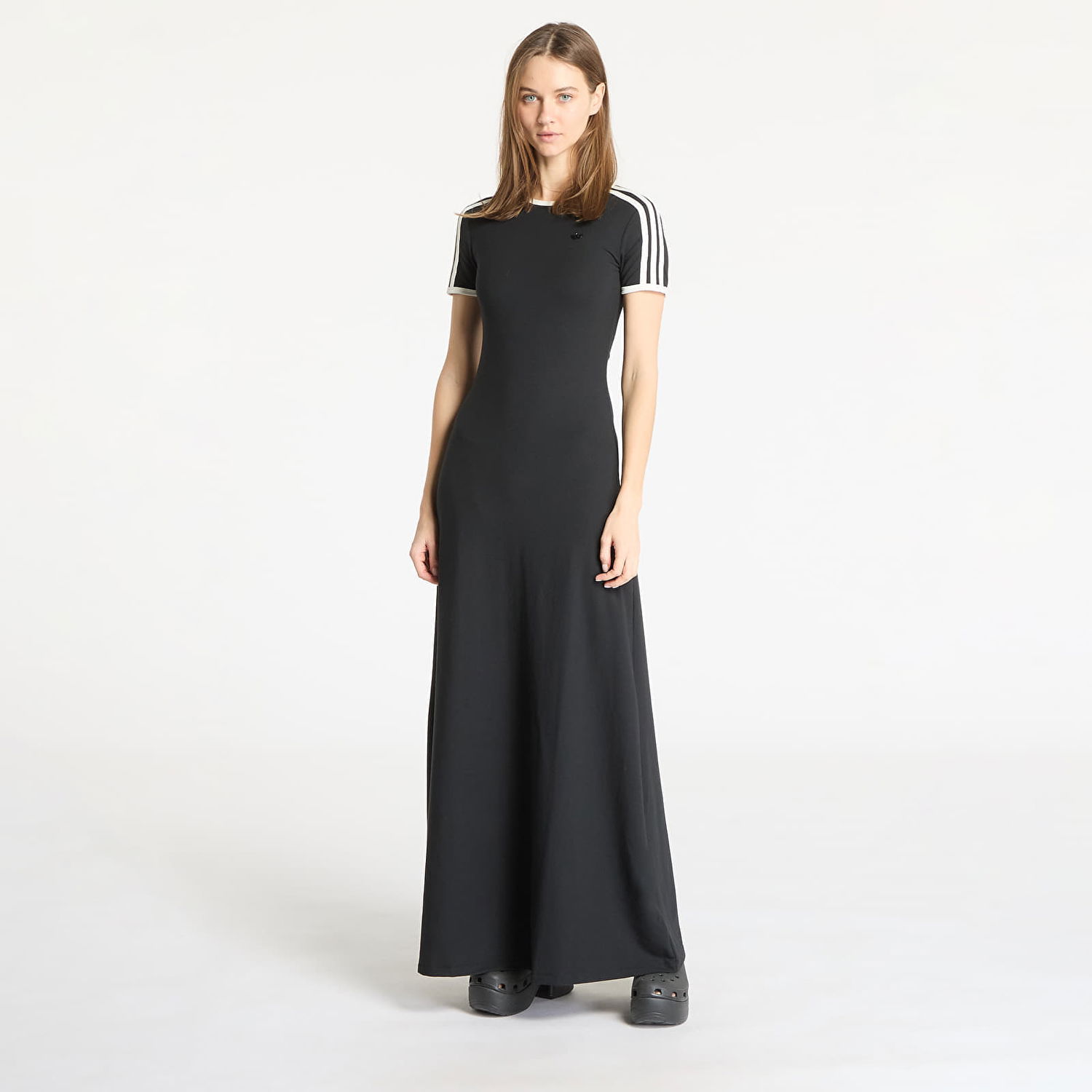 Pокля adidas Originals Premium Cali Maxi Tee Dress Черно | JD5474, 0