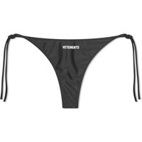 Бански VETEMENTS Logo Bikini Bottom Black Черно | WE64SW301B, 1