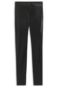Slim-fit faux leather leggings