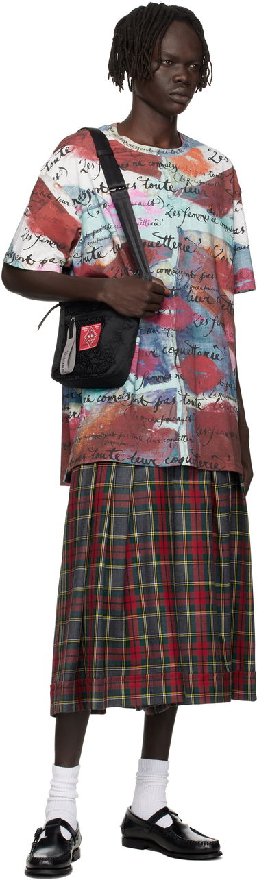 Тениска Vivienne Westwood Vivienne Westwood Oversized Graphic Print T-Shirt Многоцветен | 3G010018-J006F-, 3