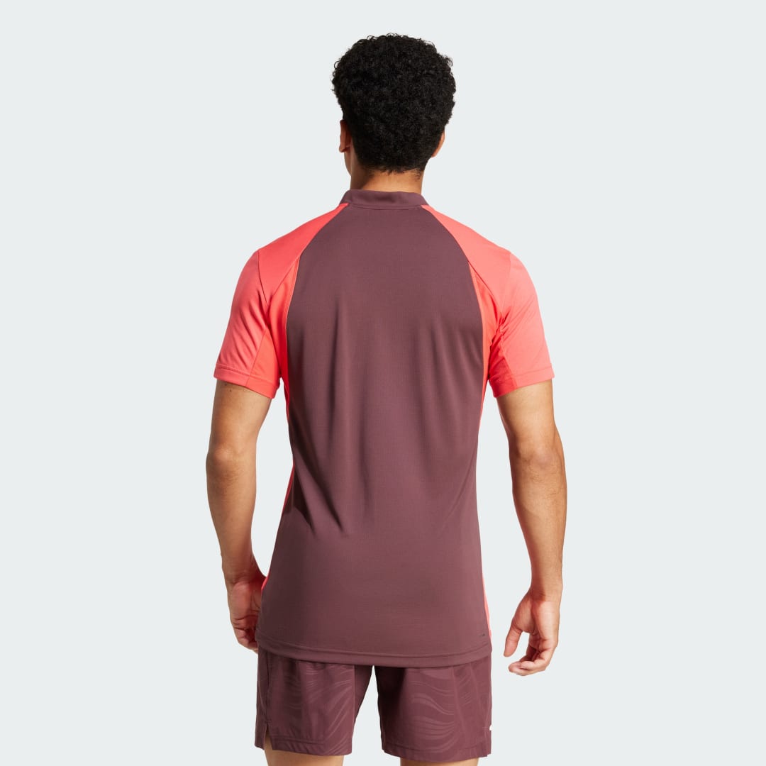 Поло тениска adidas Performance Freelift Climacool Tennis Polo Shirt Розово | JC9295, 1