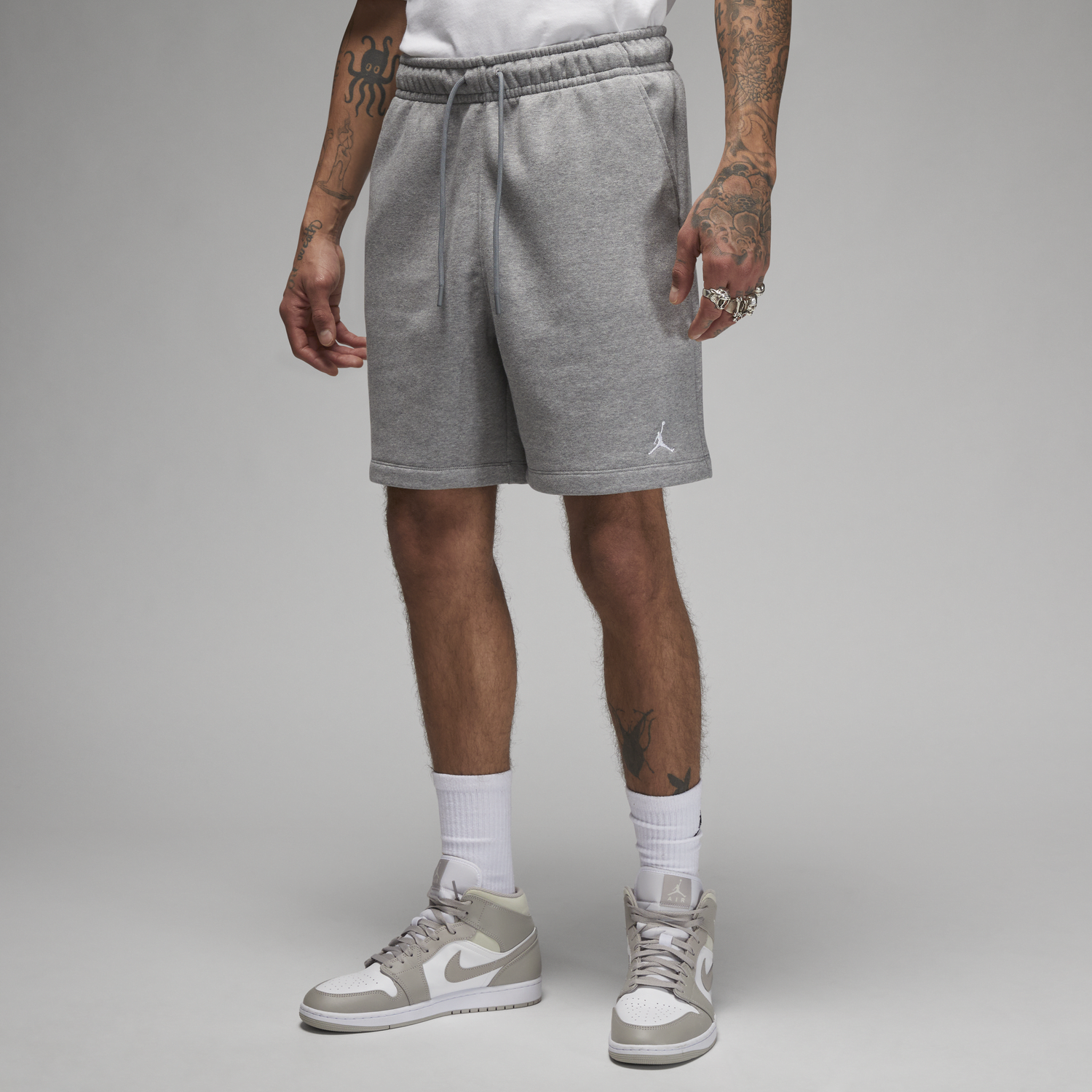 Къси панталони Nike Essentials Fleece Shorts Сиво | FJ7782-091, 0