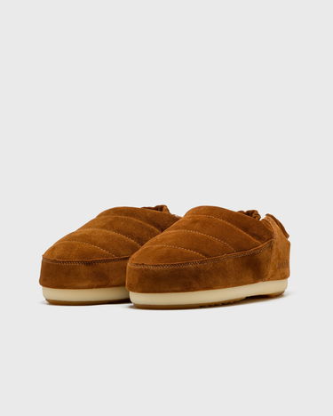 Кецове и обувки Moon Boot Evolution Suede Sandal Tan Кафяво | 14601500001, 2