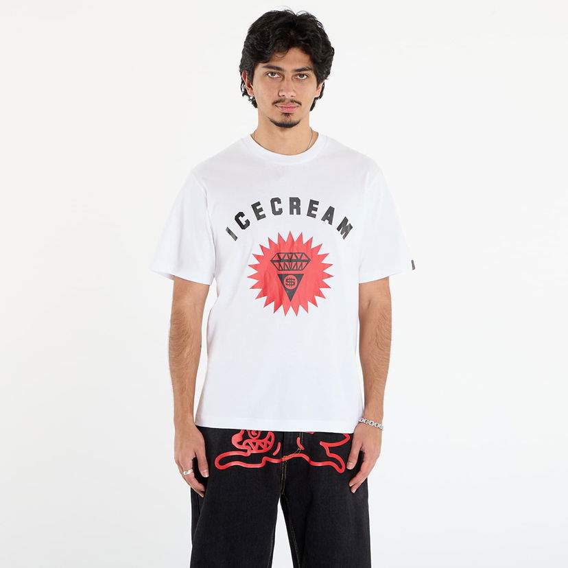 Тениска BILLIONAIRE BOYS CLUB Icecream Signet Logo T-Shirt Бяло | IC25492 White