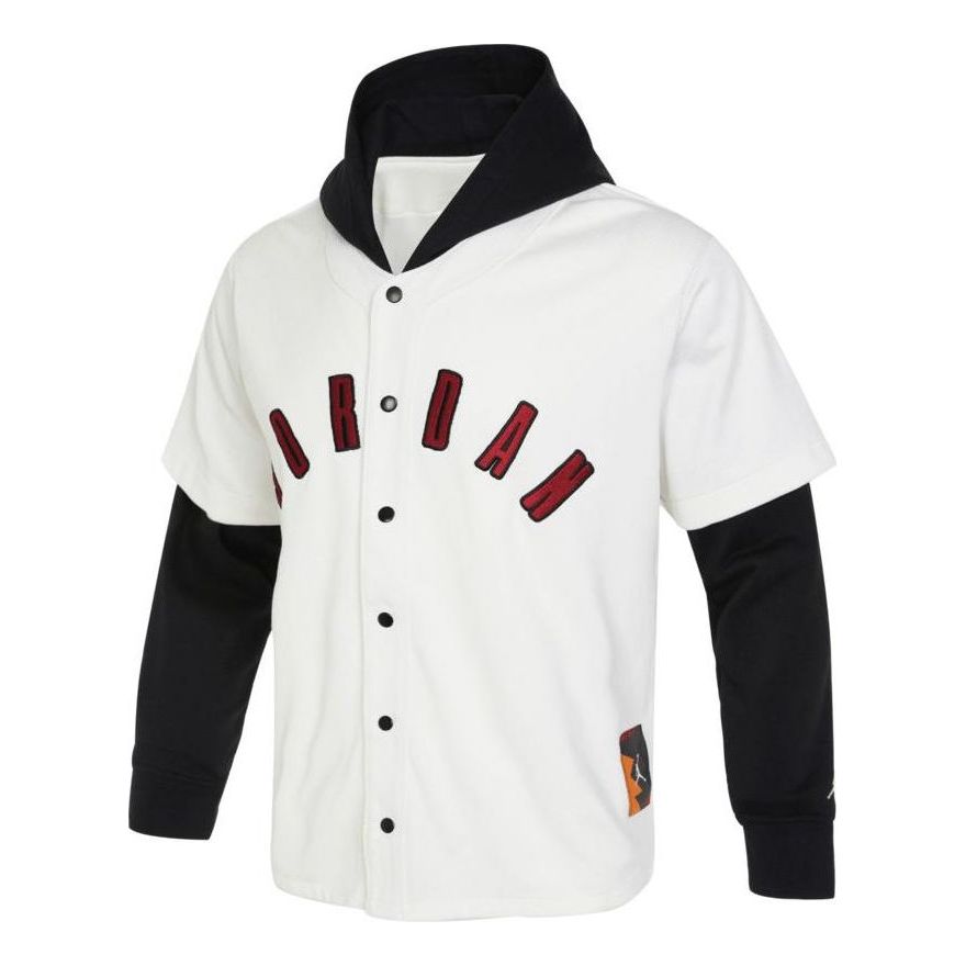 Риза Jordan Jordan Flight MVP Men's Baseball Hoodie Бяло | FB7035-133, 0