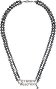 Vivienne Westwood Emilio Double Strand Beaded Necklace