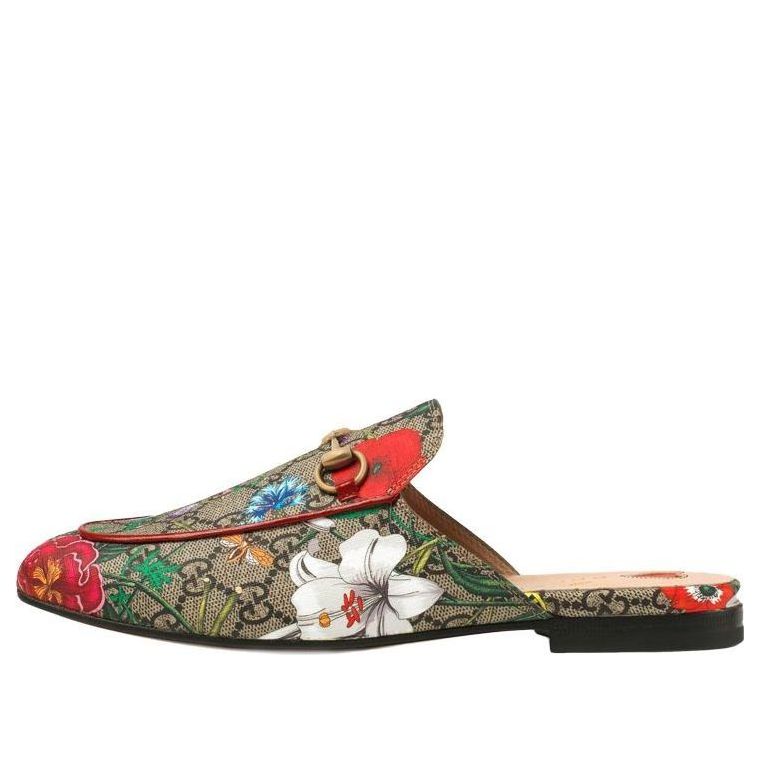 Кецове и обувки Gucci Gucci Princetown Floral Mules Многоцветен | 432772-HT540-8489