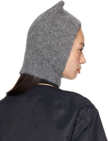 Шал Coperni Coperni Knitted Horn Balaclava Сиво | COPSA06Y3005, 2