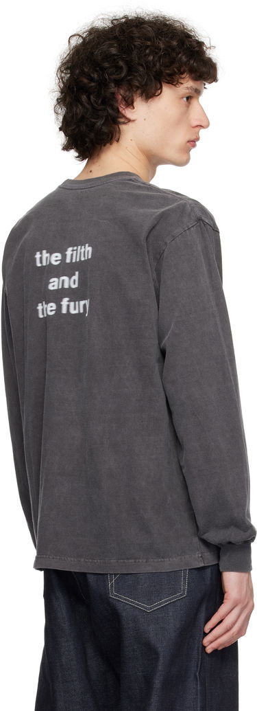 Тениска Neighborhood Neighborhood Long Sleeve T-Shirt Сиво | 251PCNH-LT03, 2