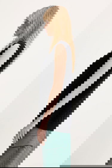 Пуловер Carhartt WIP Cotton Checker Vest Sweater Черно | I034544.89XX, 1