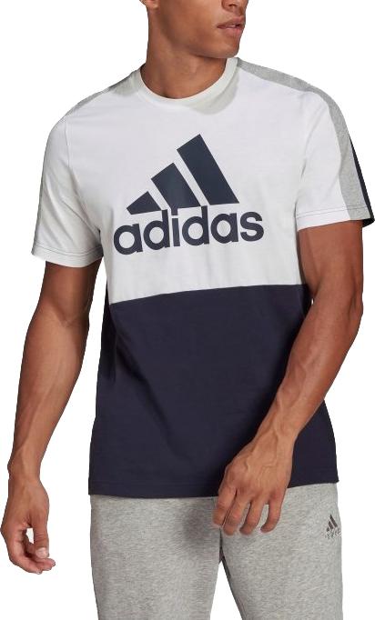 Тениска adidas Originals Adidas Sportswear Essentials Colorblock T-Shirt Тъмно синьо | he4329