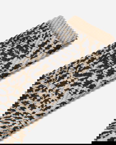 Чорапи Aries Aries Leopard Print Socks Бежово | AR0004604 Beige, 3