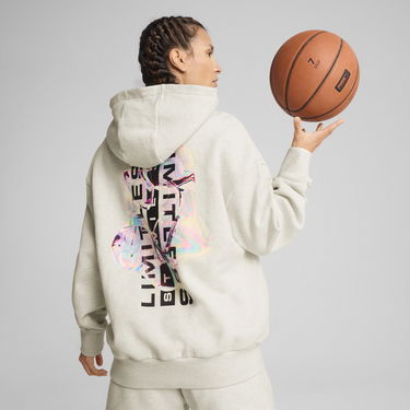 Суитчър Puma Stewie Prism Basketball Hoodie Бежово | 630524_01, 3