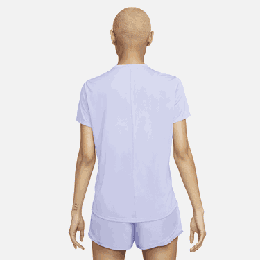 Тениска Nike Swoosh Running Tee Лилаво | DM7777-569, 2
