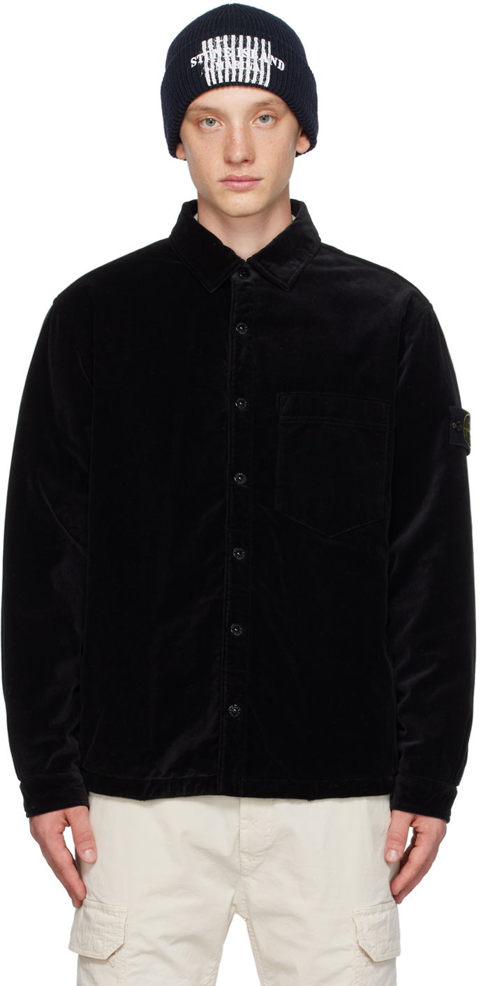 Риза Stone Island Insulated Черно | 791511709, 0