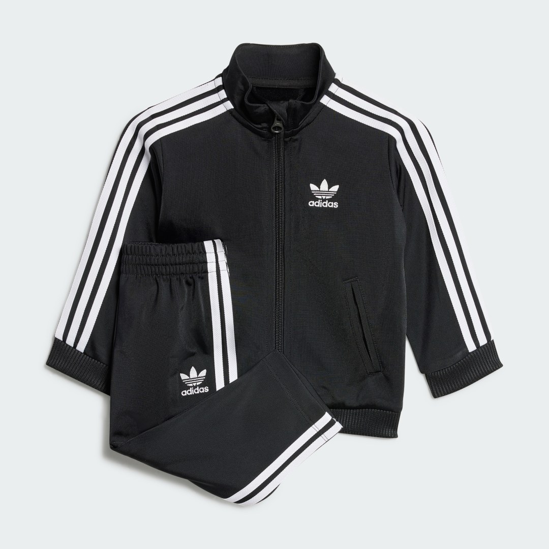 Комплект adidas Performance Adicolor Firebird Tracksuit Kids Черно | IX5203, 0