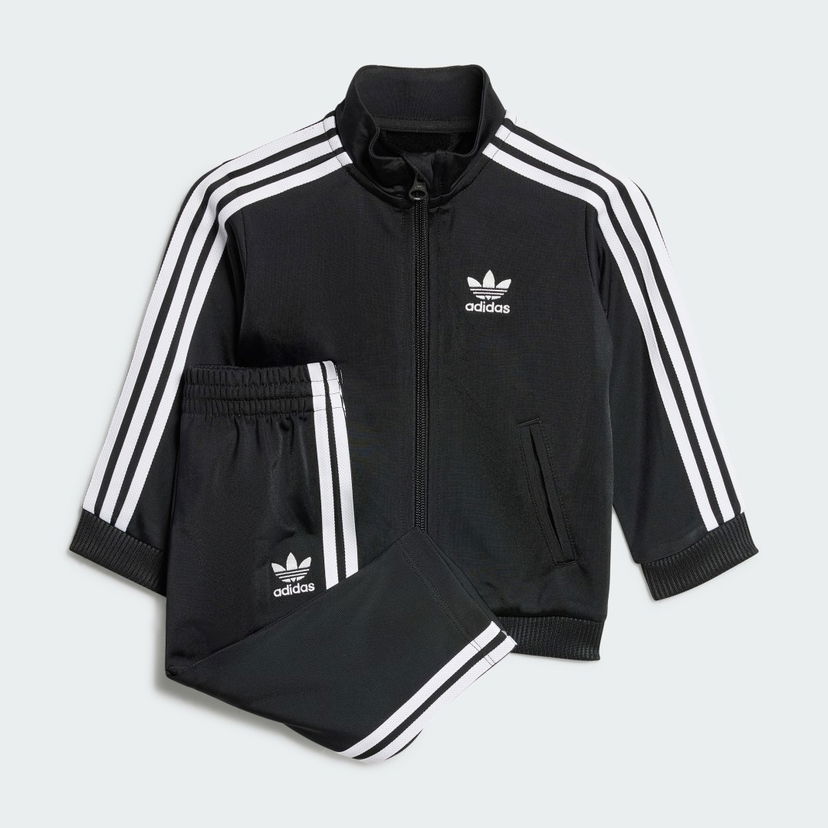Комплект adidas Performance Adicolor Firebird Tracksuit Kids Черно | IX5203