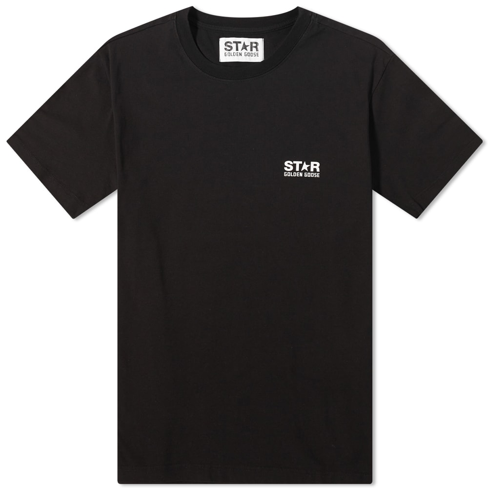 Тениска Golden Goose Big Star Back Tee Черно | GMP01220-P000879-80203, 0