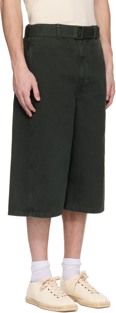 Къси панталони LEMAIRE Lemaire Twisted Denim Shorts Зелено | PA1107 LD1039, 1