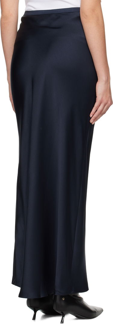 Пола Anine Bing Anine Bing Maxi Silk Skirt Тъмно синьо | A-04-2320-NYA23, 2