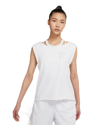 Тениска Nike Standard Issue "Queen Of Courts" Basketball Top W Бяло | CZ7221-051