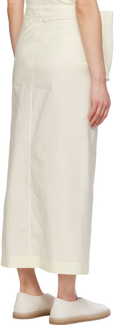 Пола LEMAIRE Wrap Midi Skirt Бяло | SK1021 LF1234, 2