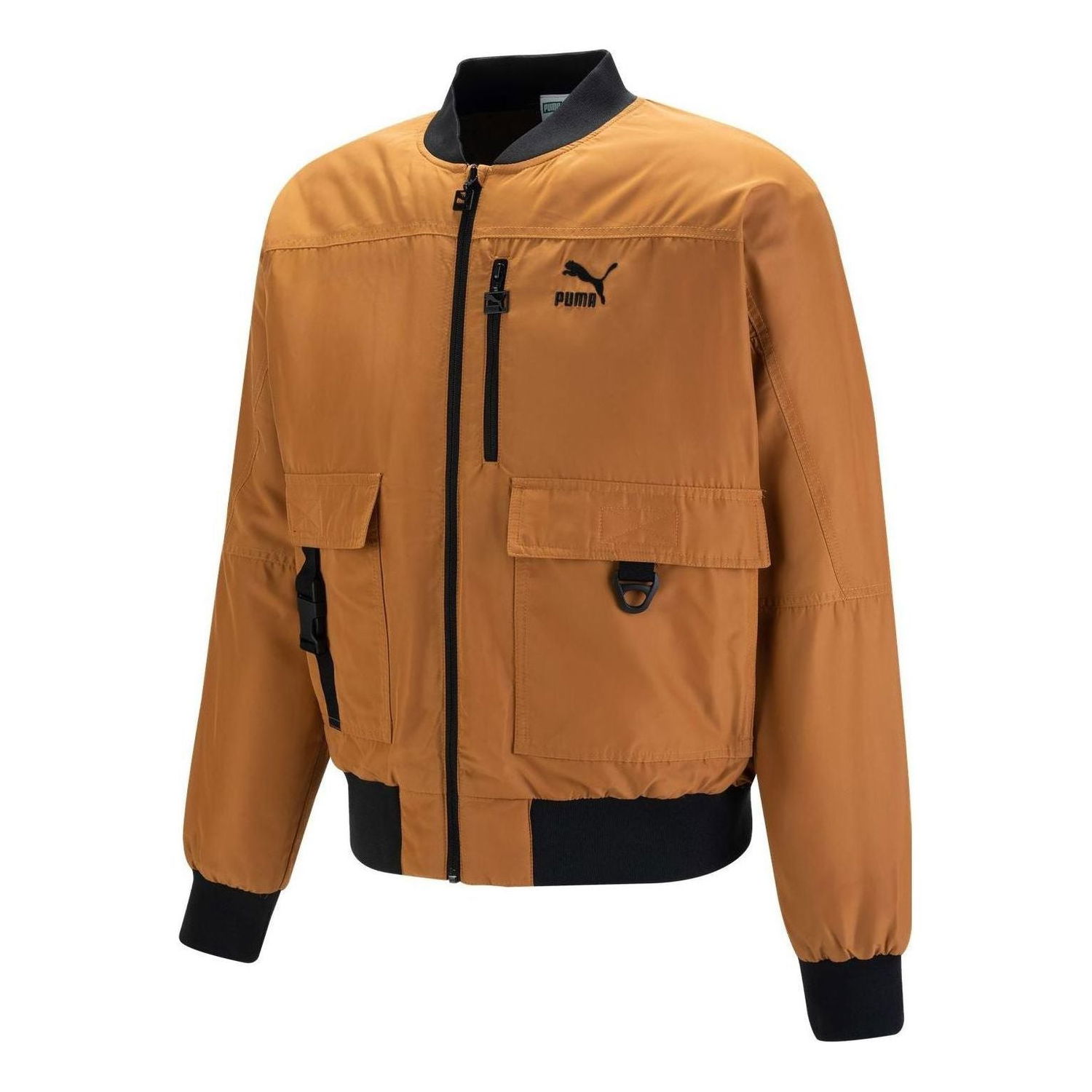 Яке бомбър Puma Multi Pocket Logo Jacket Кафяво | 535584-74, 0