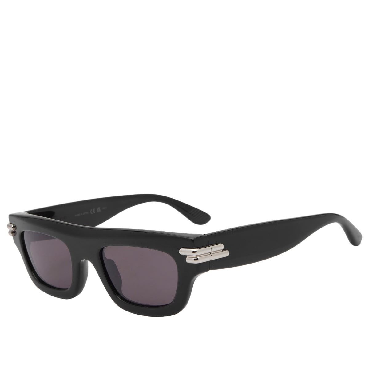Слънчеви очила Bottega Veneta Eyewear Mitre Square Черно | BV1321S-001, 0