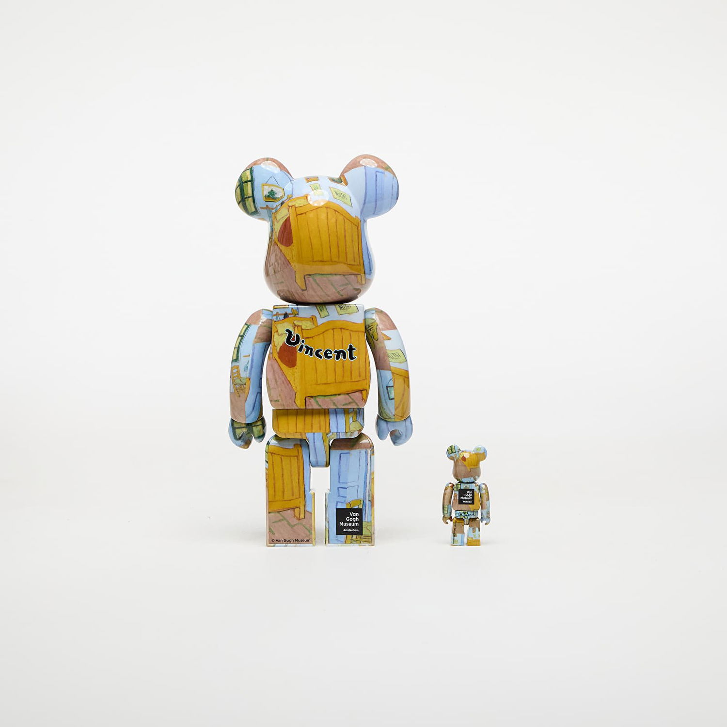 Колекционерско Medicom Toy BE@RBRICK Van Gogh Museum The Bedroom 100% & 400% Figure Set Многоцветен | 4530956616780, 1