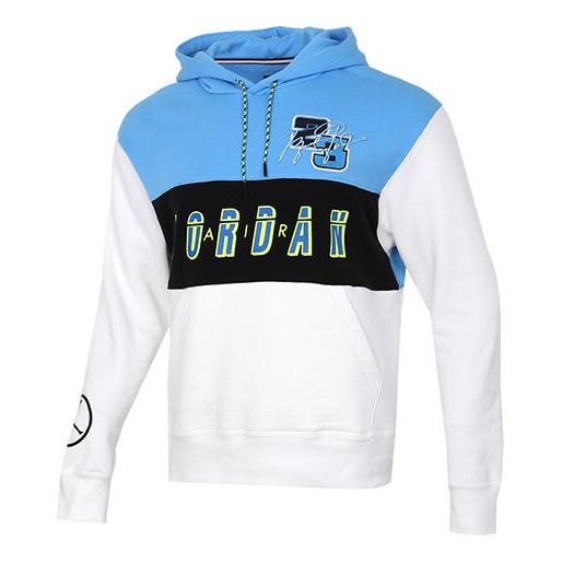 Суитчър Jordan Jordan Logo Print Basketball Hoodie Синьо | CV2744-412, 0