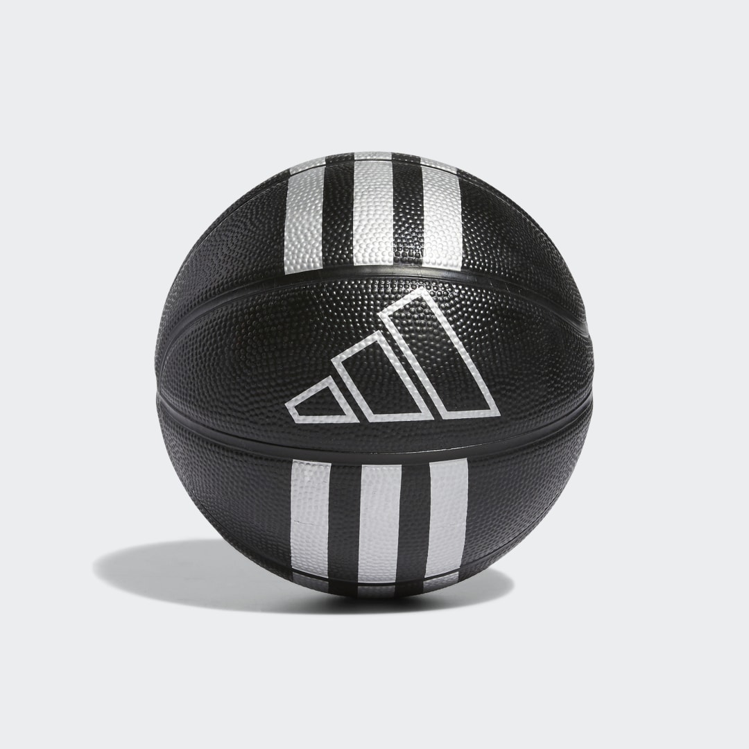 Спортна екипировка adidas Performance 3-Stripes Mini Rubber Basketball Черно | HM4972, 0