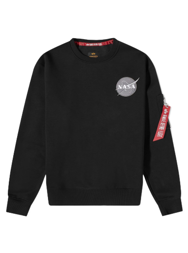 Суитчър Alpha Industries Space Shuttle Crew Sweat Черно | 178307-03