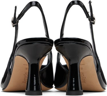 Аксесоари Aeyde Aeyde Fernanda Slingback Heels Черно | A12-PU-ISOSS75ST-223-800-048, 1