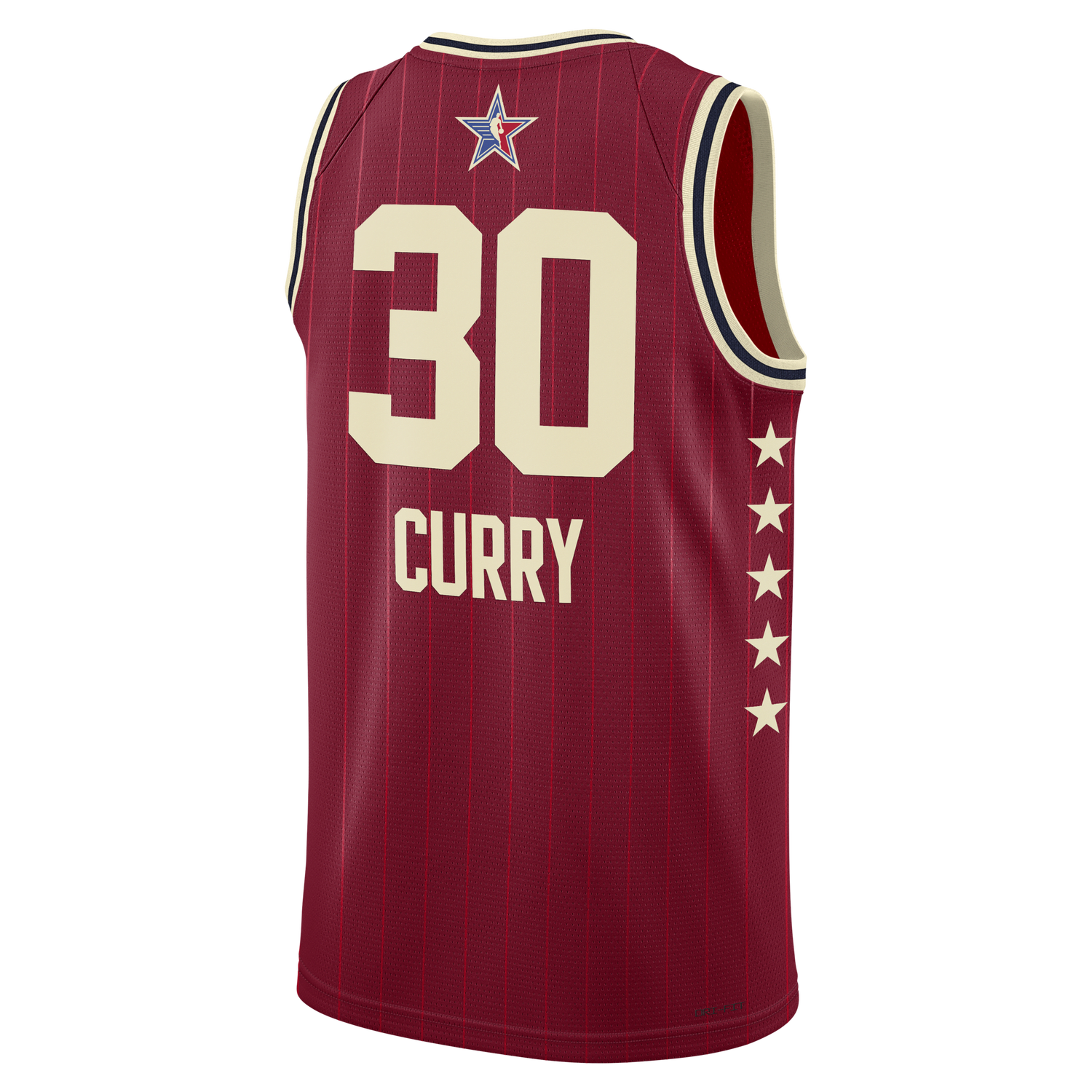 Фланелка Jordan Dri-FIT Swingman Stephen Curry 2024 All-Star Weekend Jersey Червено | FQ7732-601, 1