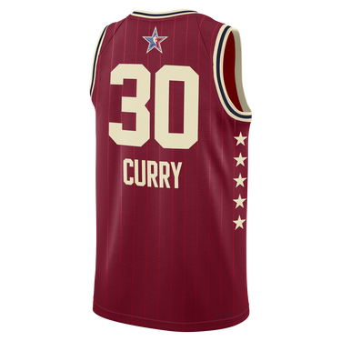 Фланелка Jordan Dri-FIT Swingman Stephen Curry 2024 All-Star Weekend Jersey Червено | FQ7732-601, 1