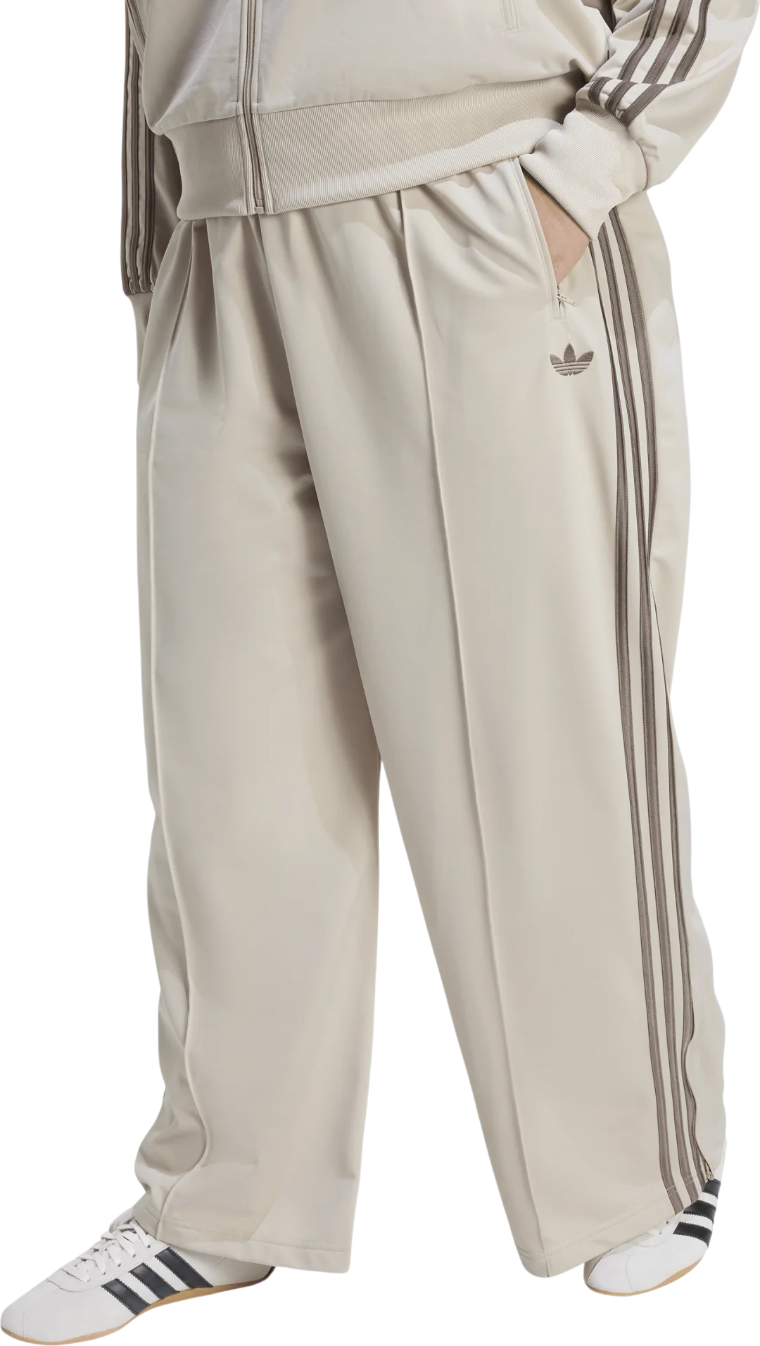 Спортни панталони adidas Originals Originals Firebird Loose Track Pants Бежово | kd4037, 0