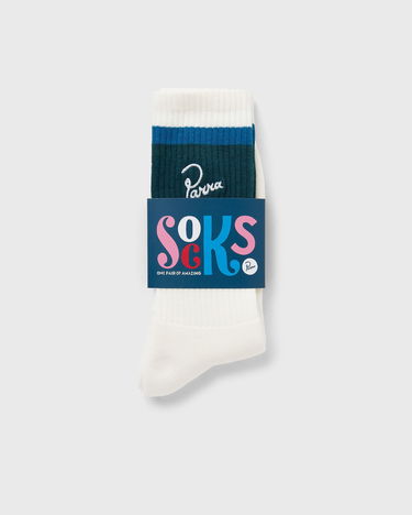 Чорапи By Parra Signature Striped Crew Socks Бяло | 54175, 0