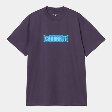 Тениска Carhartt WIP Carhartt WIP Electric Boogie Short Sleeve T-Shirt Лилаво | I035457_19, 0