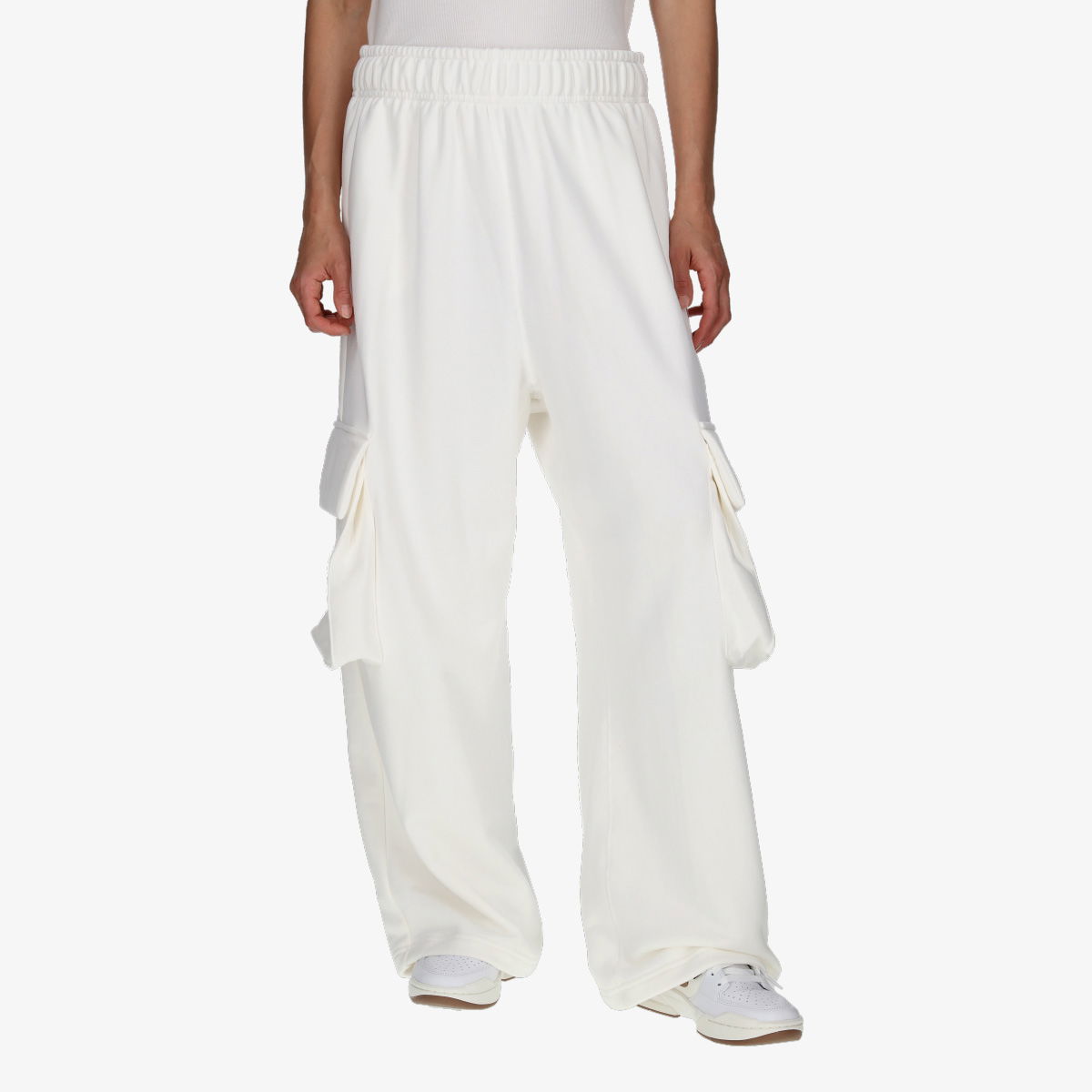 Карго панталони Nike Dance Fleece Cargo Pants Бяло | FV7512-133, 0