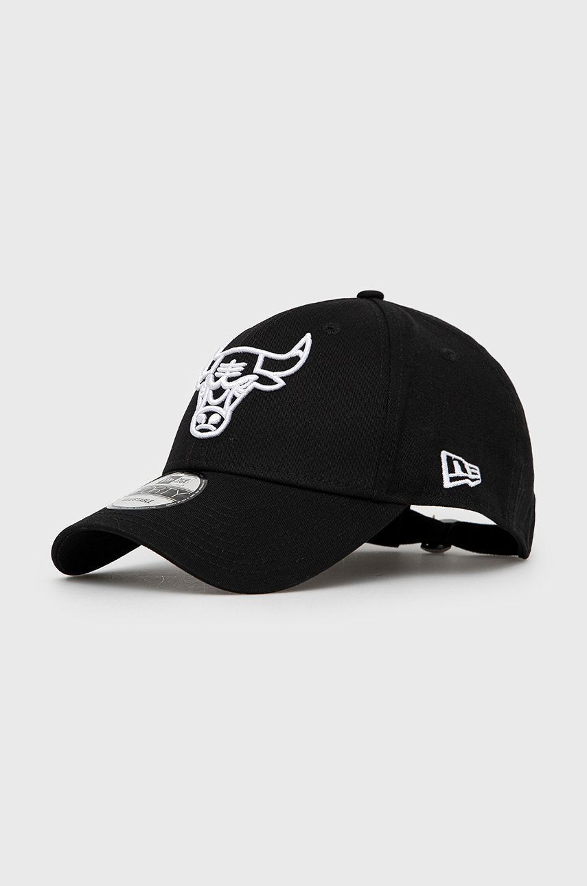 Шапка с козирка New Era Nba Essential Outline Chicago Bulls Cap Черно | 12292586, 0