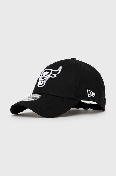 Шапка с козирка New Era Nba Essential Outline Chicago Bulls Cap Черно | 12292586, 0