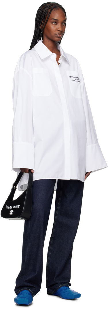 Дамска чанта Off-White Off-White Jitney Quote Shoulder Bag Черно | OWNN18AC99LEA0011001, 3