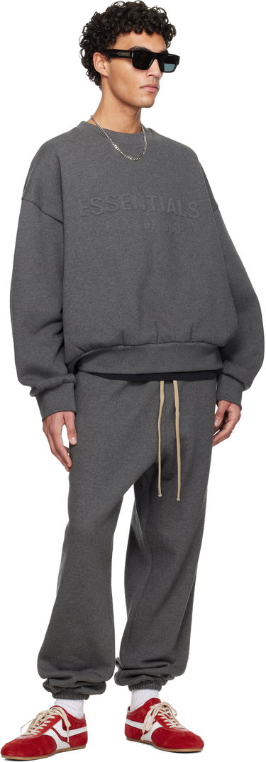 Суитчър Fear of God Holiday Embossed Classic Crewneck Sweatshirt Сиво | 192HO256551F, 3