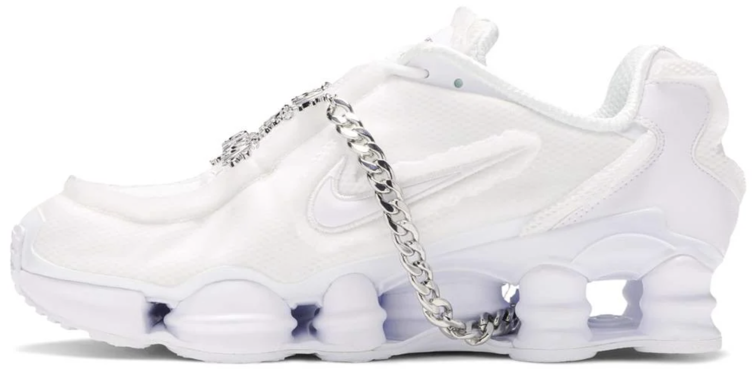 Кецове и обувки Nike Comme des Garcons x Shox TL "White" W Бяло | CJ0546 100, 0