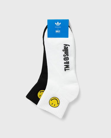 Чорапи adidas Originals Adidas x Smiley Ankle Socks 2 Pairs Черно | JC8632, 0