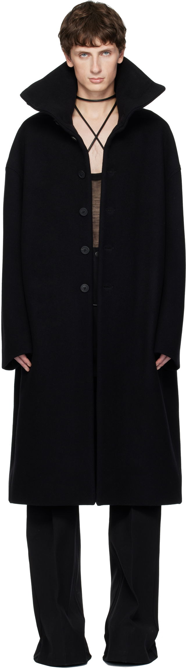 Concordians Dracucollar Long Coat