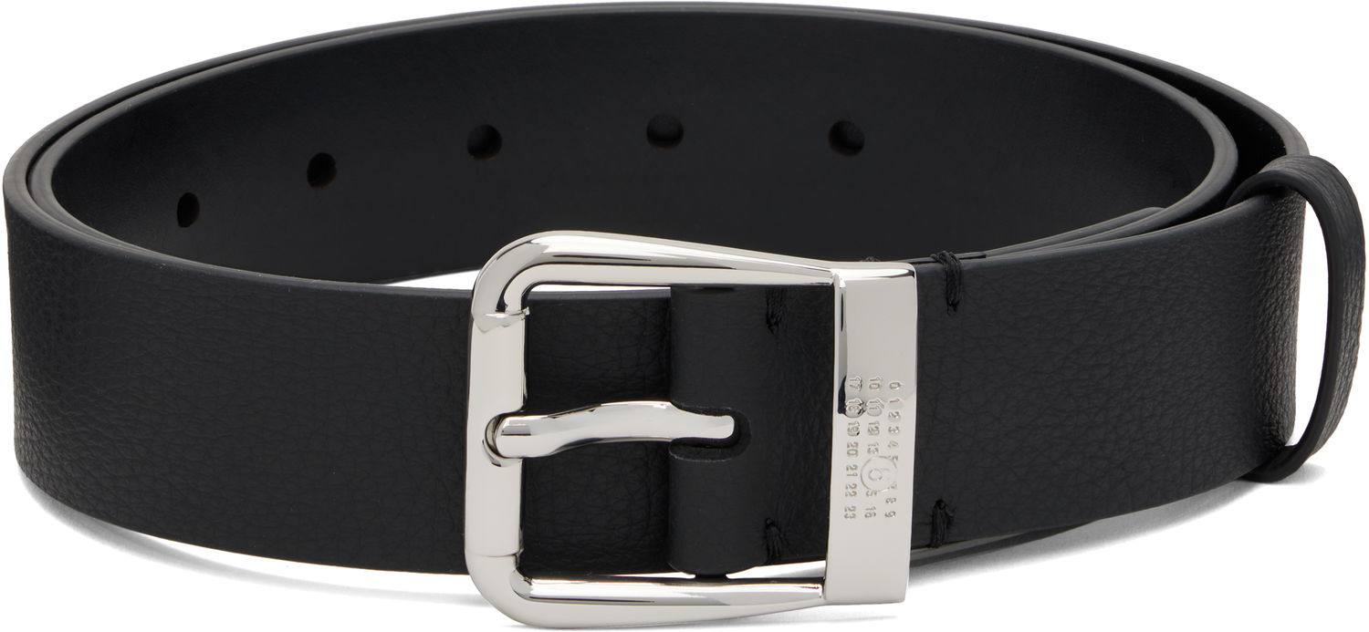 Колани Maison Margiela MM6 Maison Margiela Pin-Buckle Belt Черно | SA6TP0040 P8326, 0