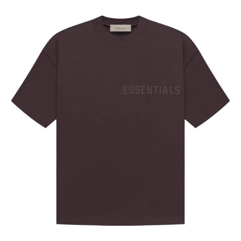 Тениска Fear of God Essentials SS23 Tee Кафяво | FOG-SS23-060, 0