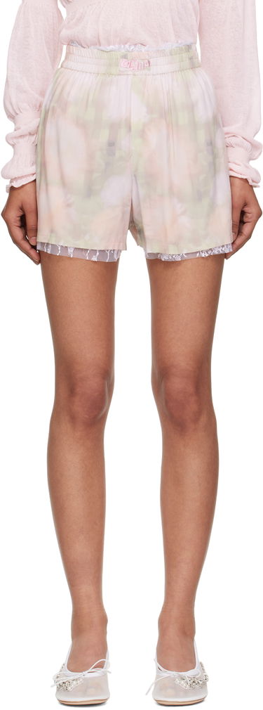 Къси панталони Collina Strada Collina Strada Tie-Dye Mini Boxer Shorts Розово | XX6008, 0