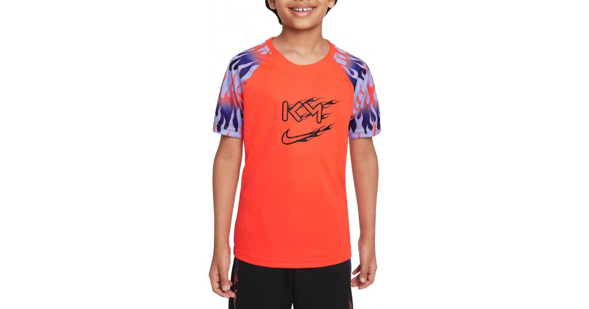 Тениска Nike Mbappe x Flames T-Shirt Оранжево
 | da5601-635, 1
